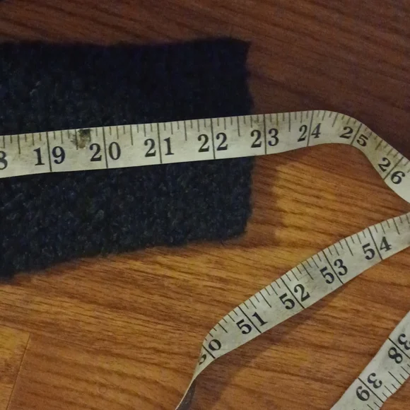 THML Gray Black Cowl Neck Drawstring Wool Blend Sweater - Picture 6 of 9